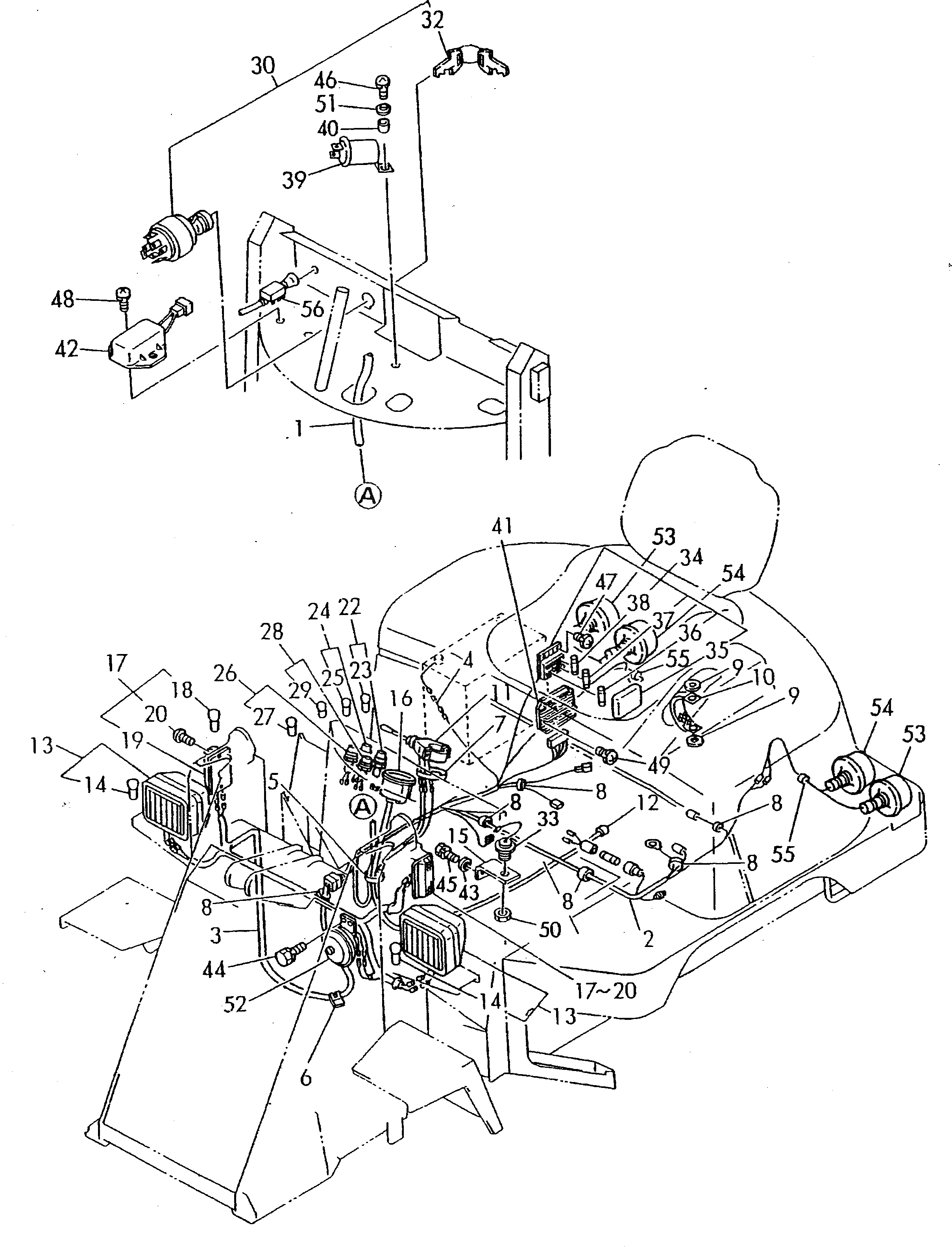 Крышка YM194327-52420  Komatsu