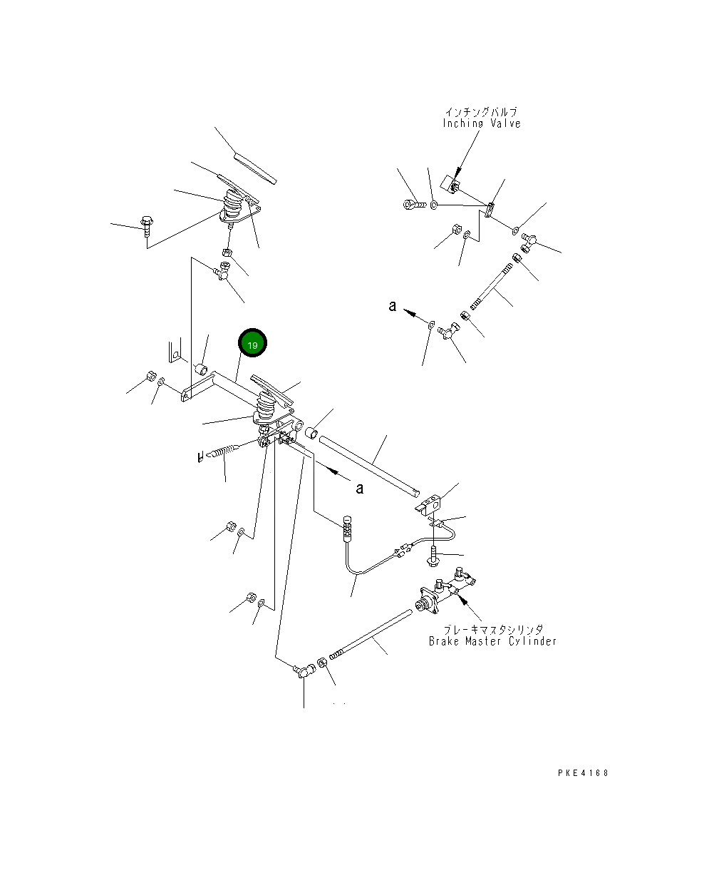 Рычаг 415-43-27123 Komatsu