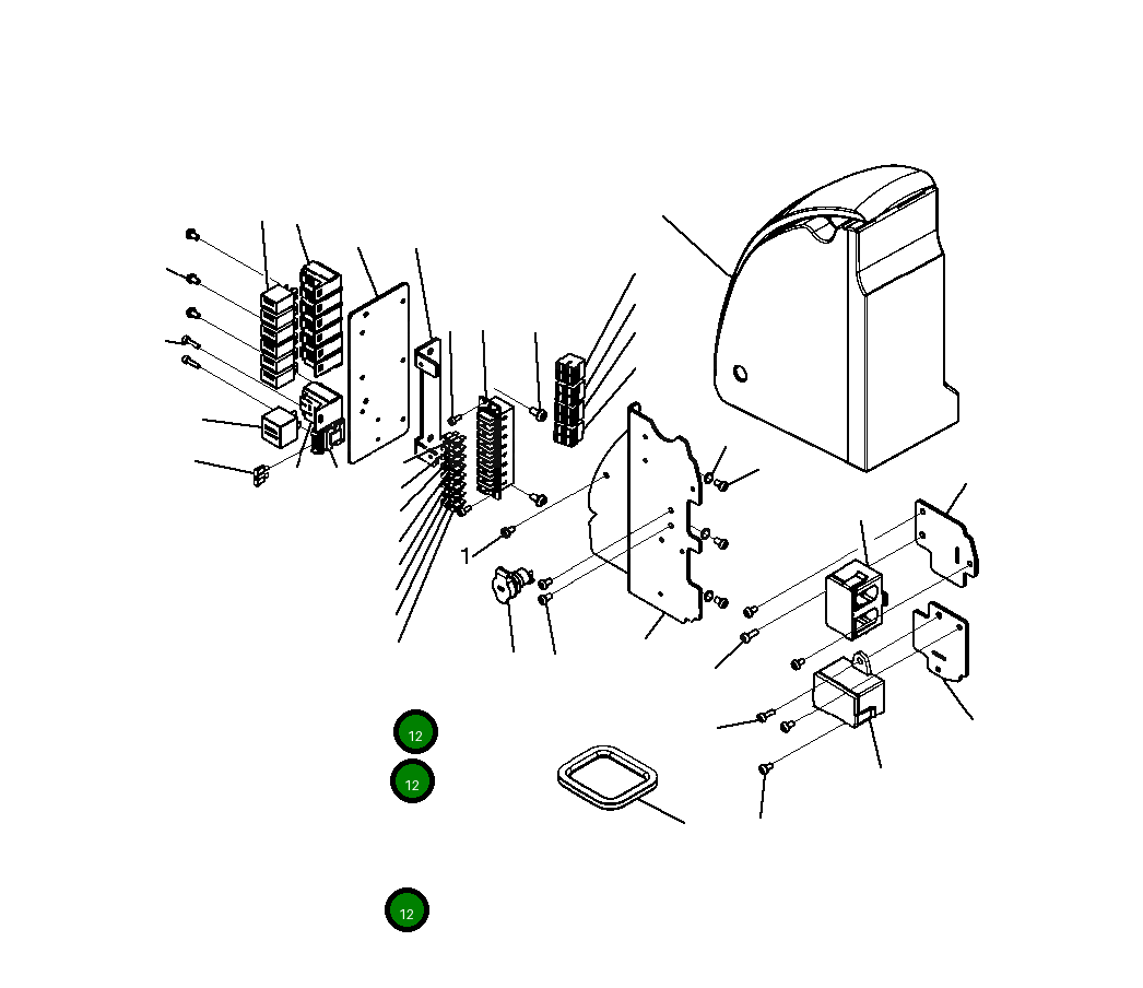 Предохранитель 20A FZ5033756 Komatsu
