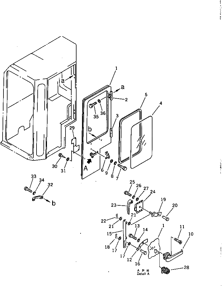 Крышка 21U-54-17720 Komatsu