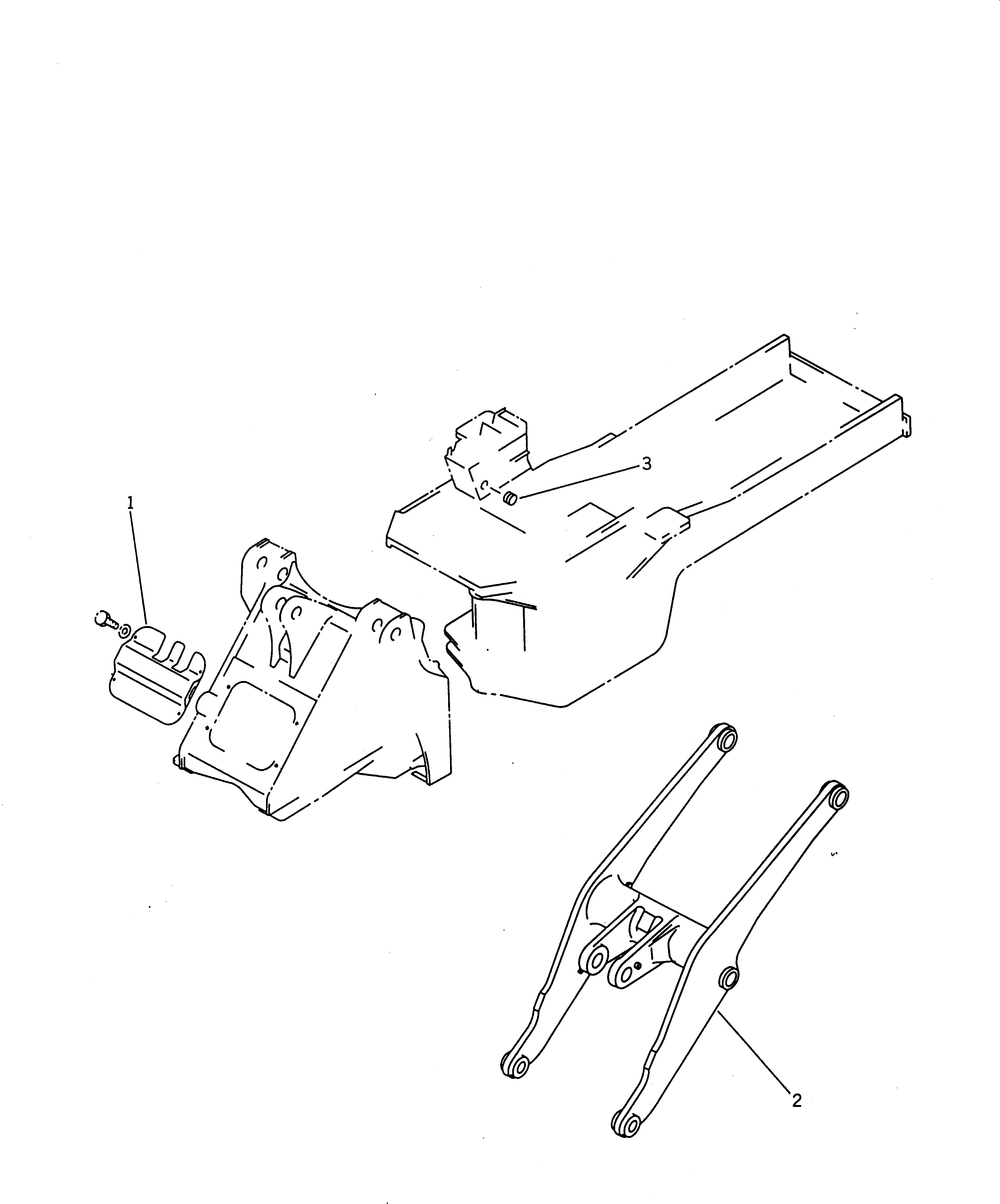 Крышка 421-877-1181  Komatsu