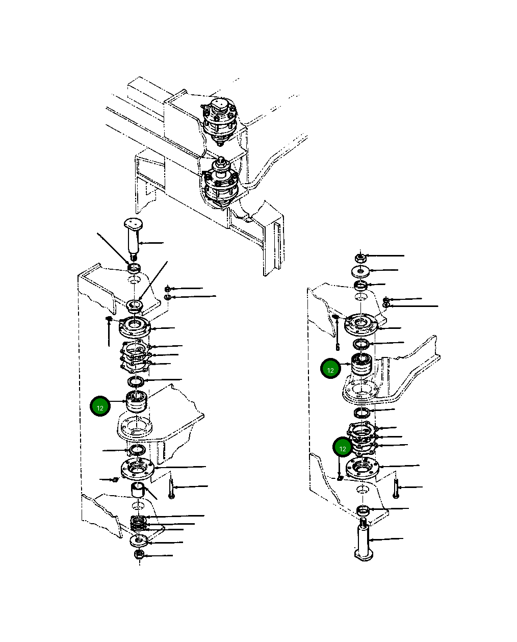Подшипник 140 000 Komatsu