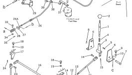 Кронштейн 416-855-1521 Komatsu