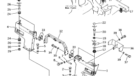 Крышка 569-54-61582 Komatsu