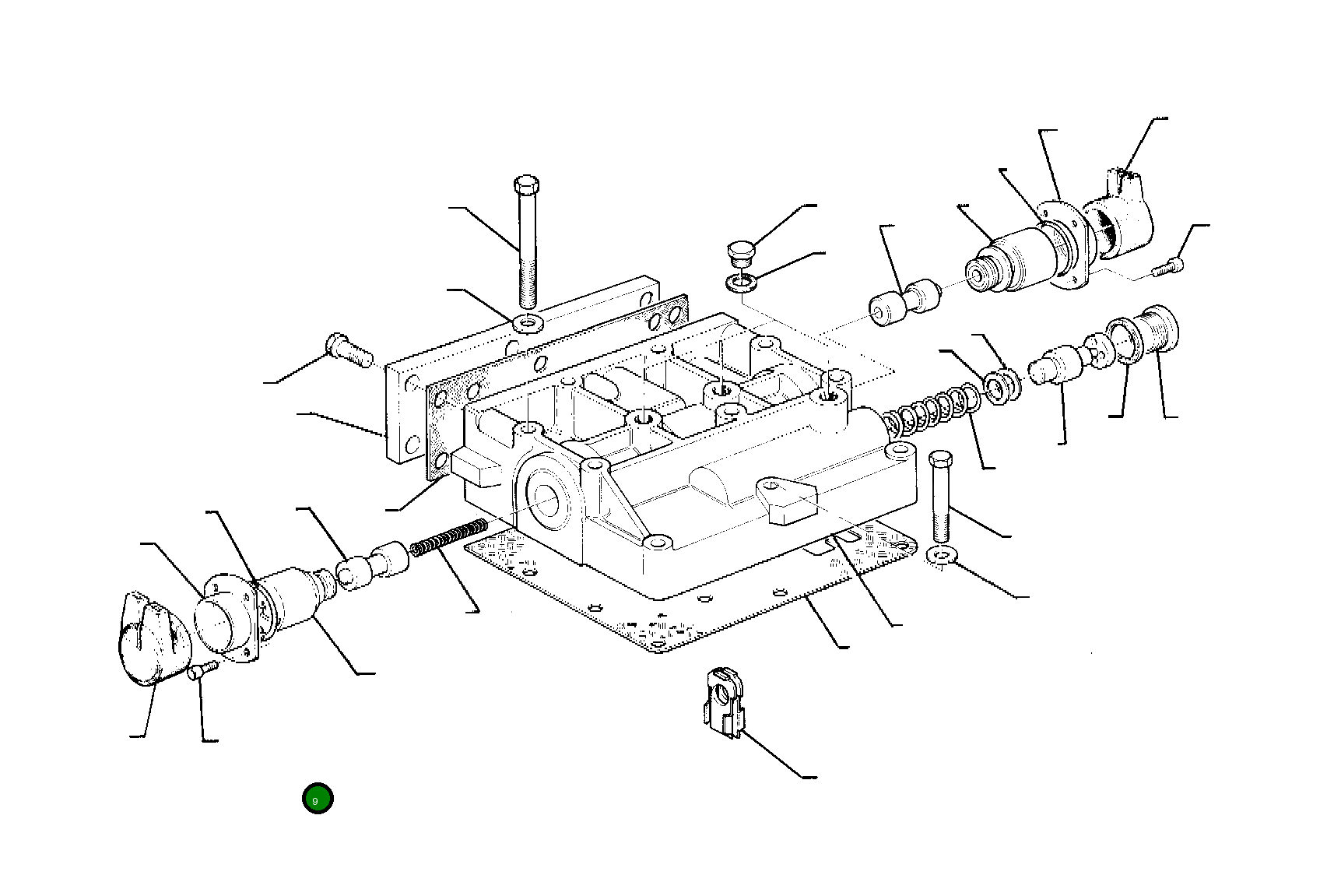 Крышка MI3183903 Komatsu