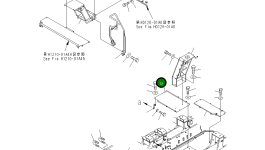 Крышка 21T-54-64390  Komatsu