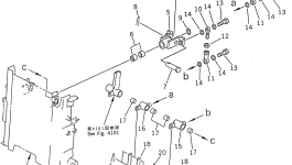 Рычаг 21R-43-11220 Komatsu