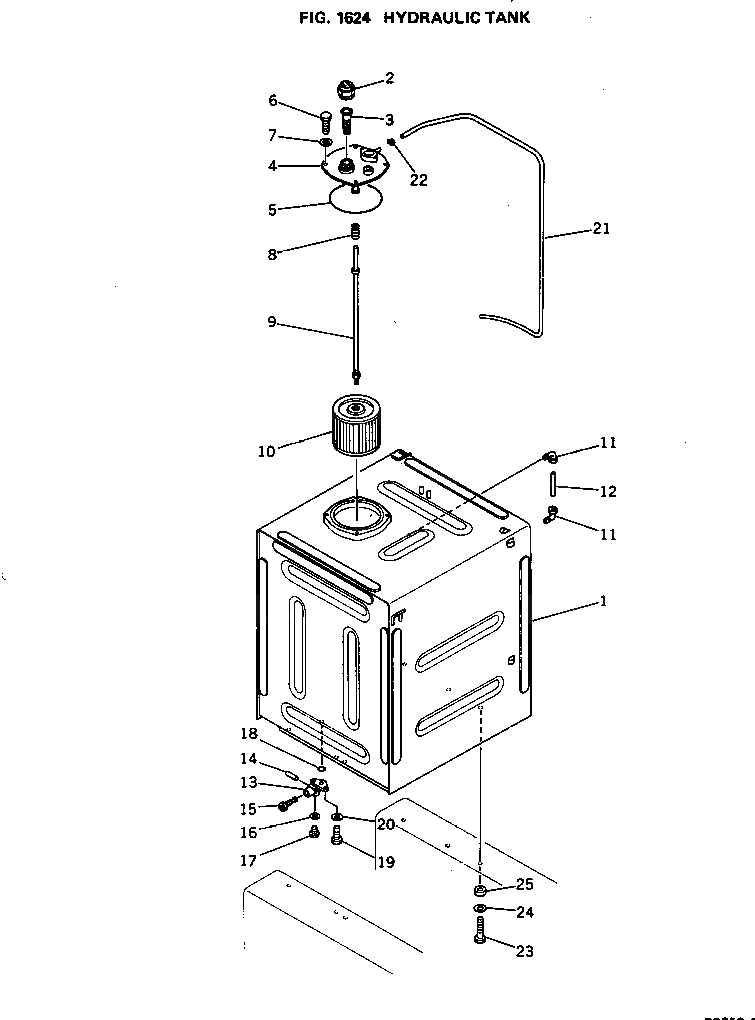 Крышка 209-60-11121 Komatsu