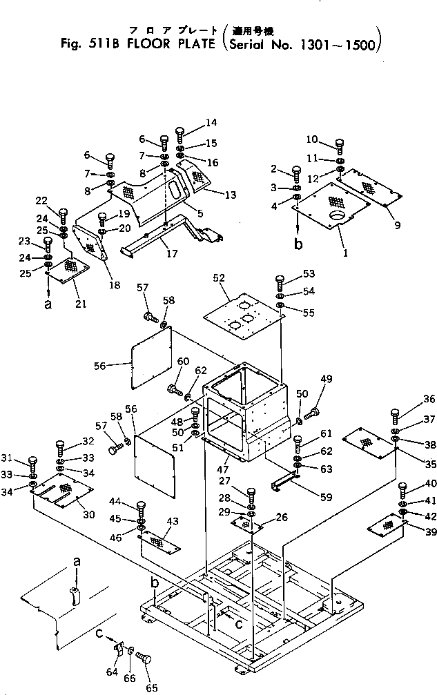 Крышка 198-54-14730 Komatsu