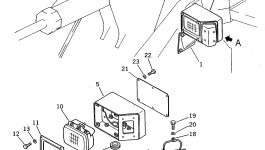 Крышка 421-06-11371  Komatsu