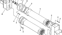 Крышка 562-03-13150 Komatsu