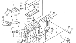 Крышка 203-54-56580 Komatsu