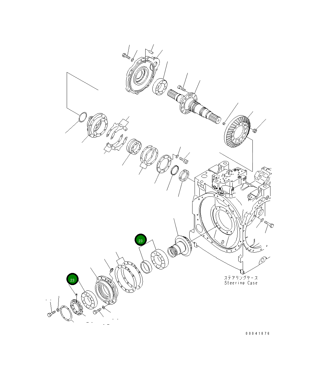 Подшипник 17A-09-11161 Komatsu