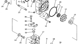 Крышка 708-17-22540  Komatsu