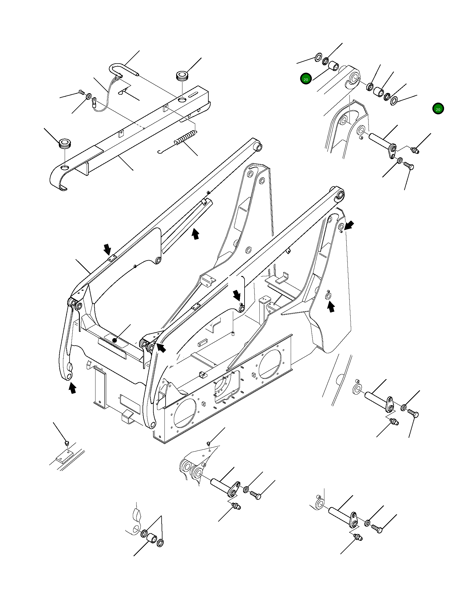 Подшипник 37A-70-11340 Komatsu