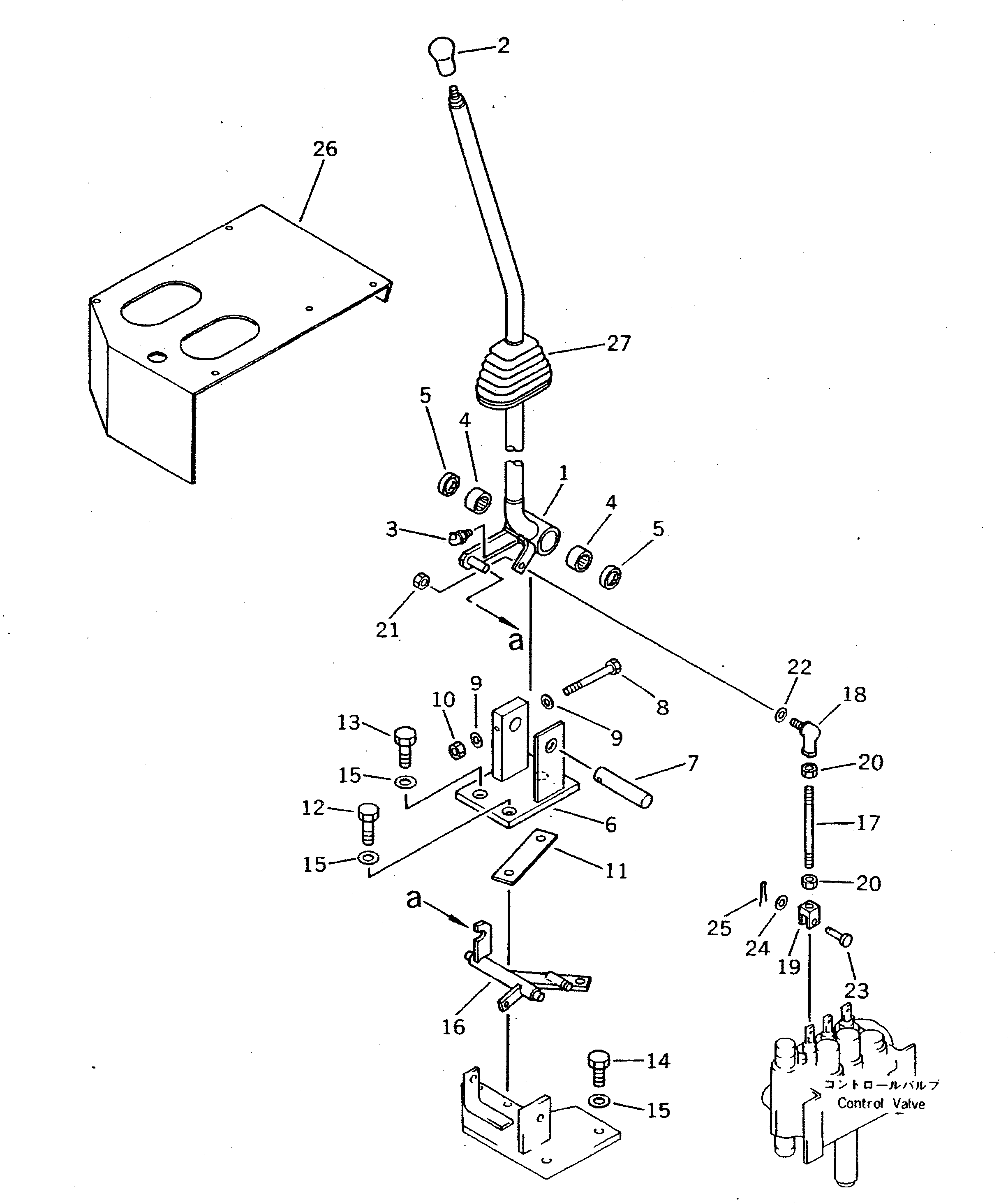 Рычаг 415-877-1321 Komatsu