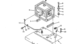 Крышка 195-01-33961 Komatsu