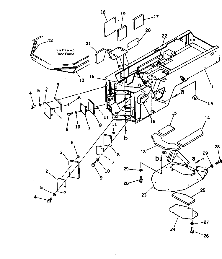 Крышка 418-Z90-2140 Komatsu