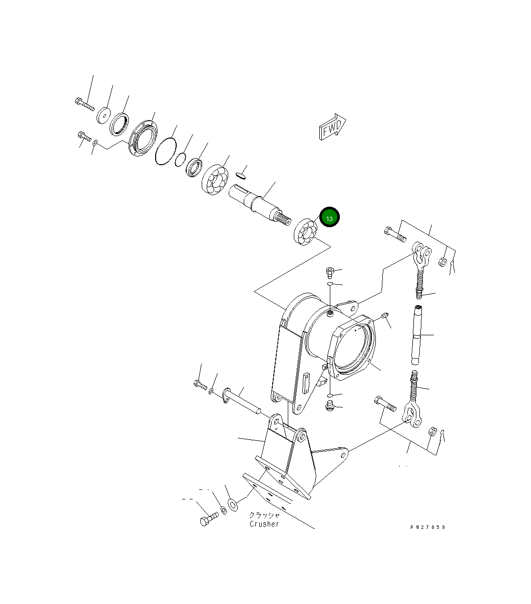 Подшипник 06003-00215 Komatsu