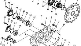 Ведущая звезда 20T-27-11570 Komatsu