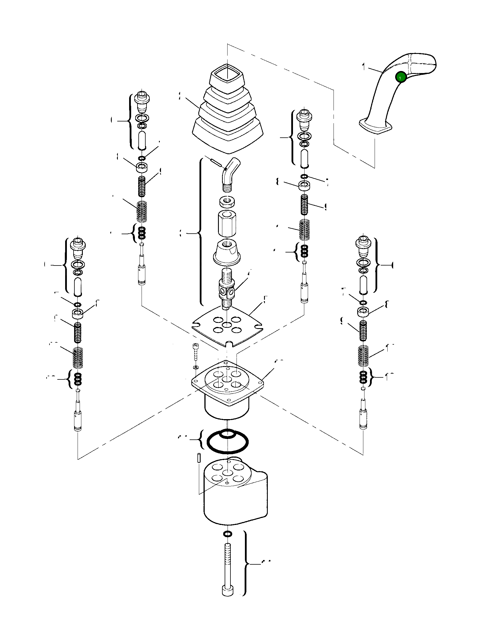 Рычаг 338810085 Komatsu