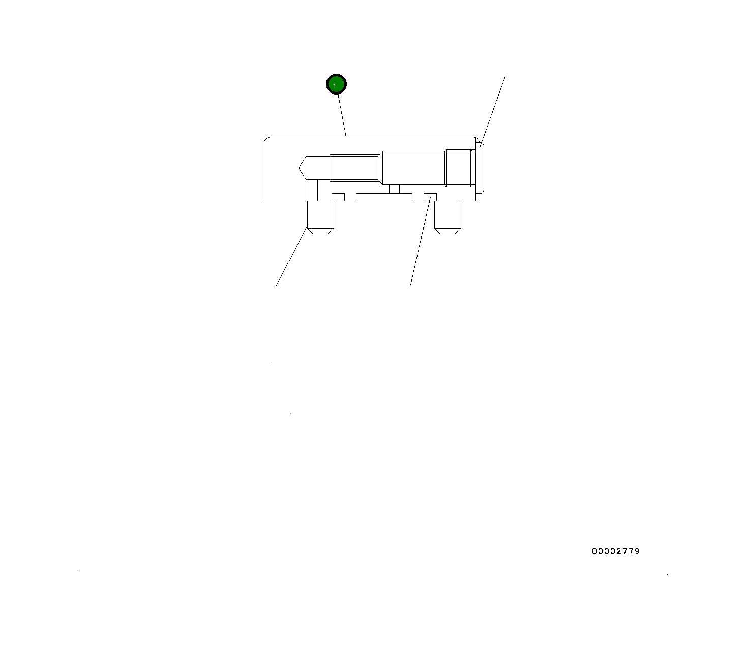 Крышка UC1094459907 Komatsu