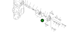 Крышка DK154404-3800 Komatsu