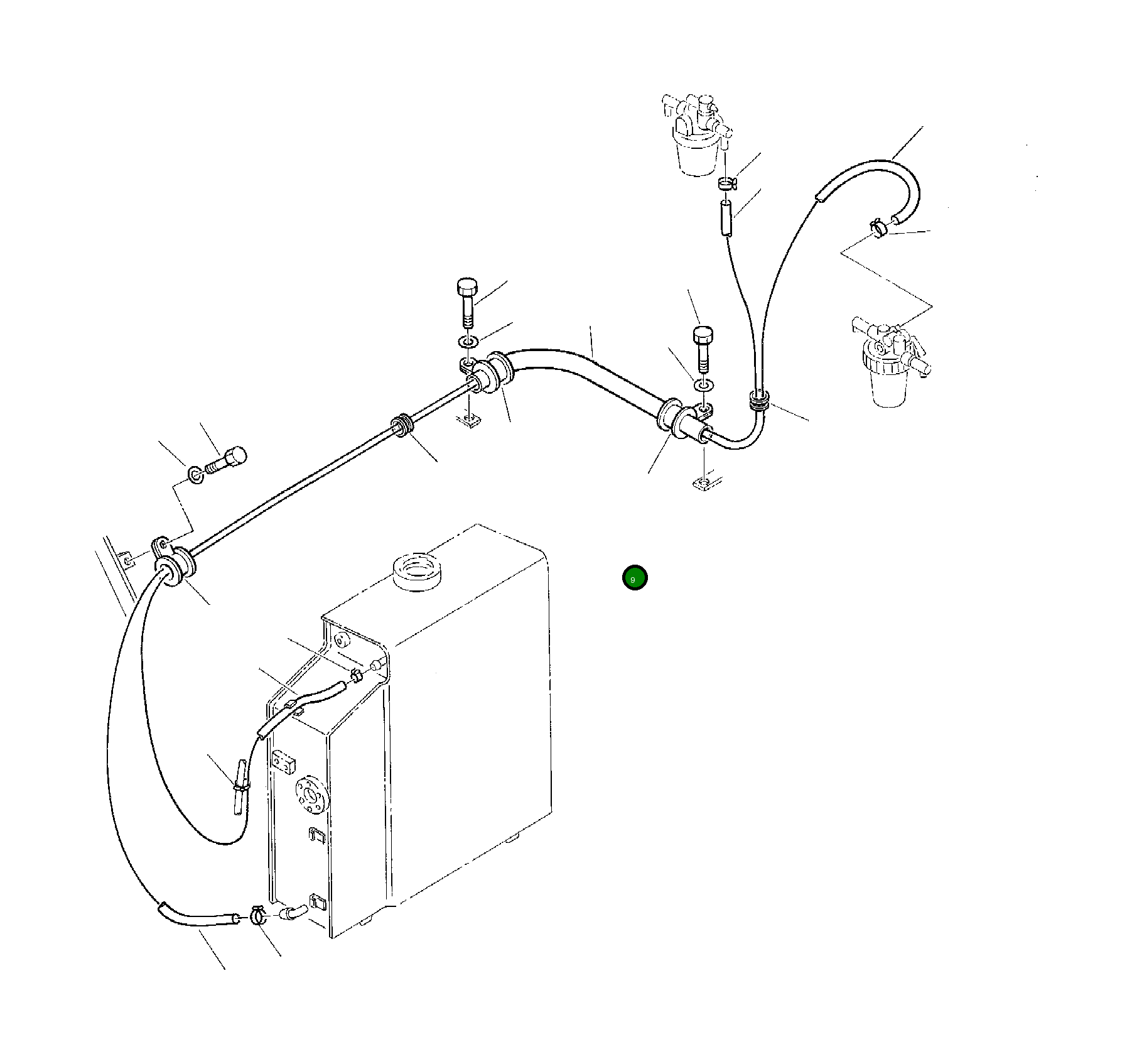 Крышка 852951228 Komatsu
