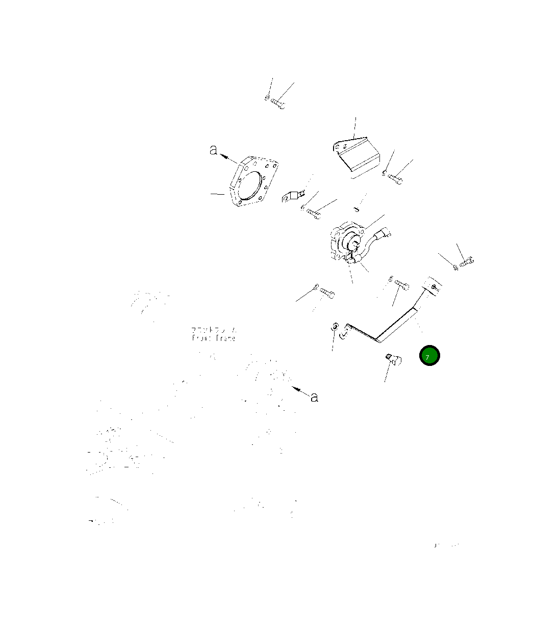 Рычаг 418-U94-5180 Komatsu