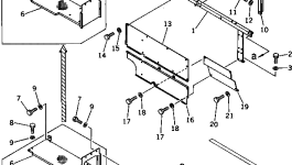 Крышка 208-54-12661 Komatsu