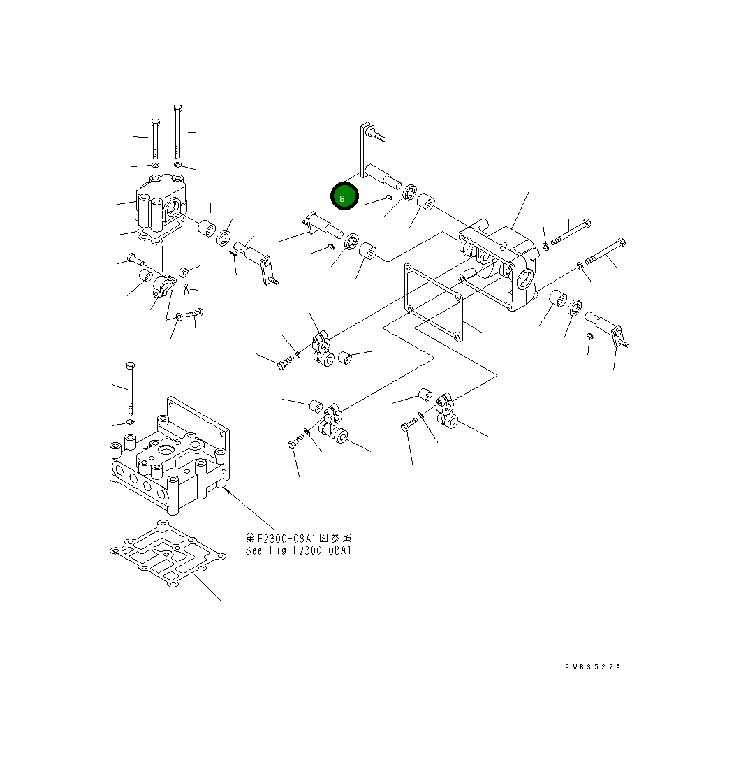 Рычаг 17A-40-11760 Komatsu