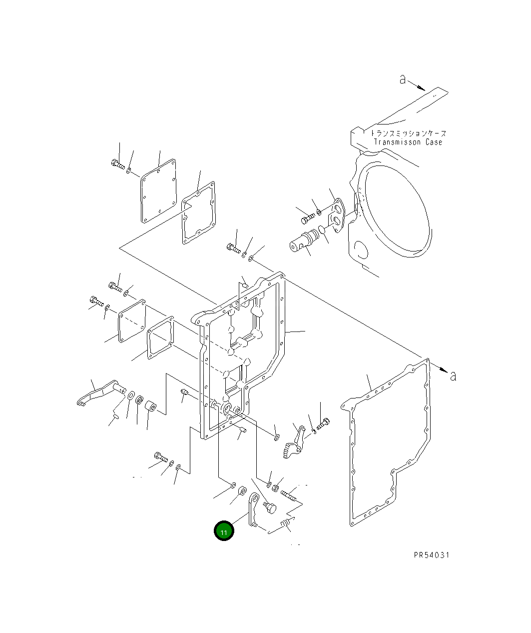 Рычаг 232-15-15770 Komatsu
