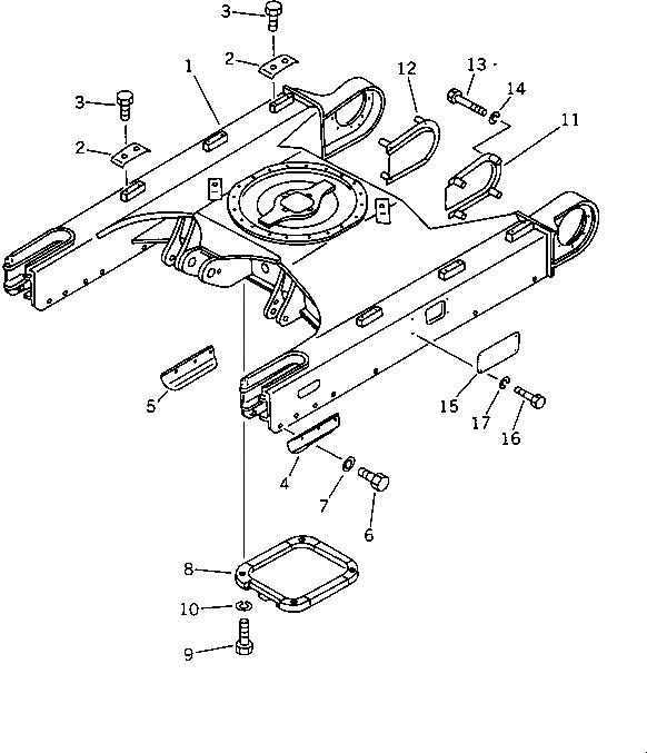 Крышка 20T-910-4140 Komatsu