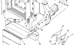 Отвал 566-89-45120 Komatsu