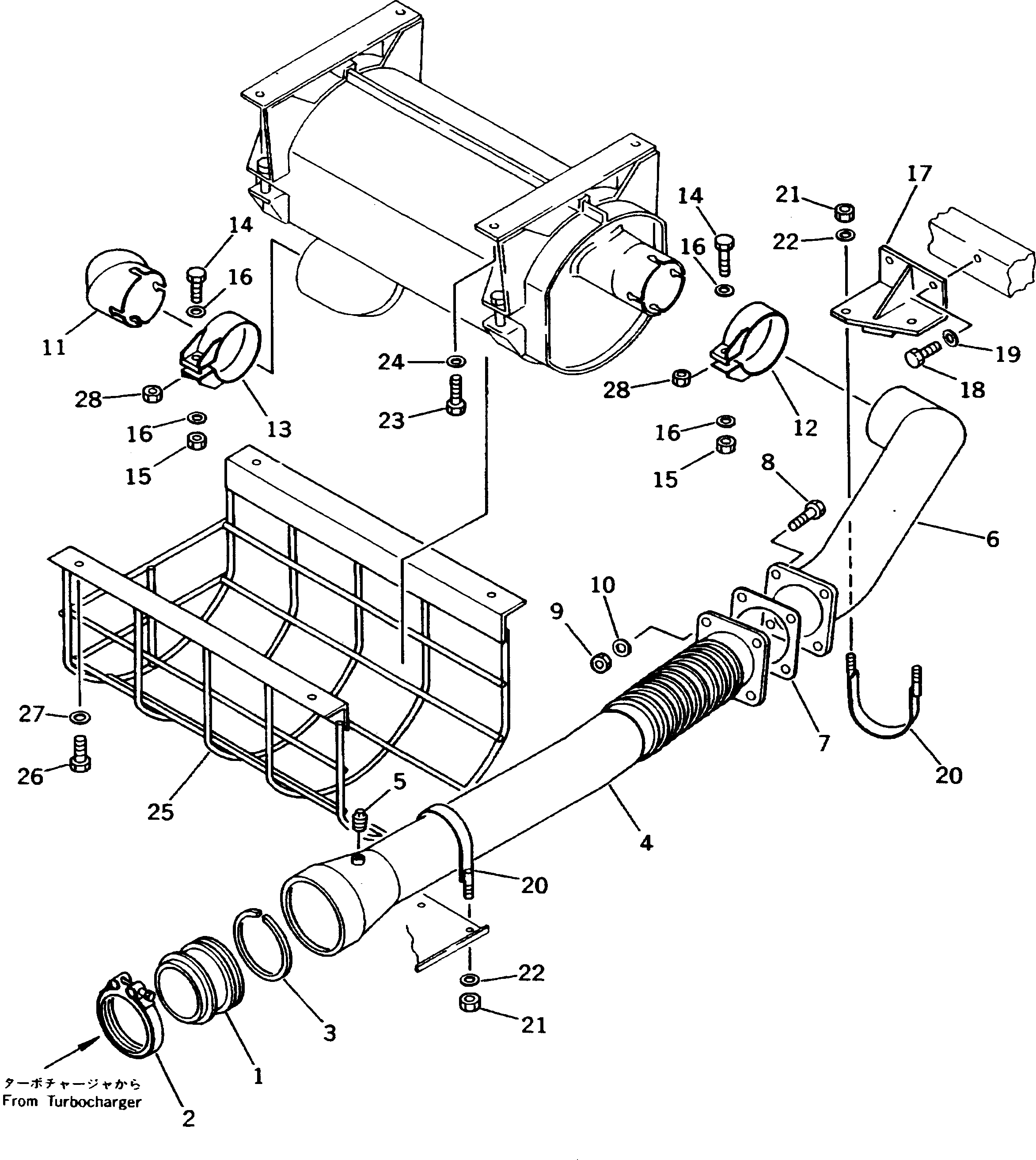 Крышка 567-02-51170 Komatsu