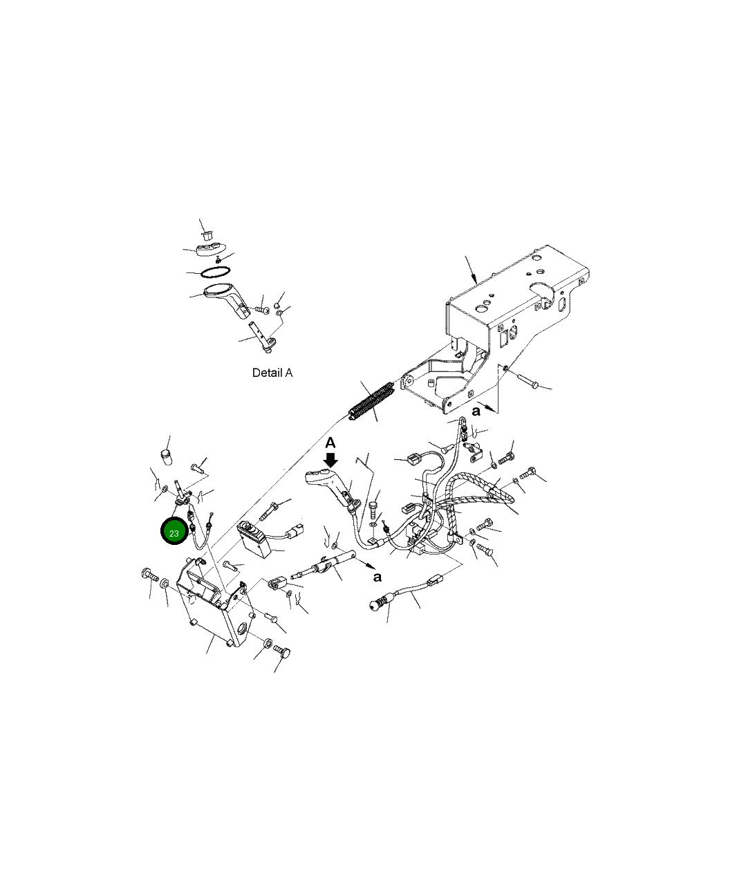 Рычаг 421-S33-3271 Komatsu