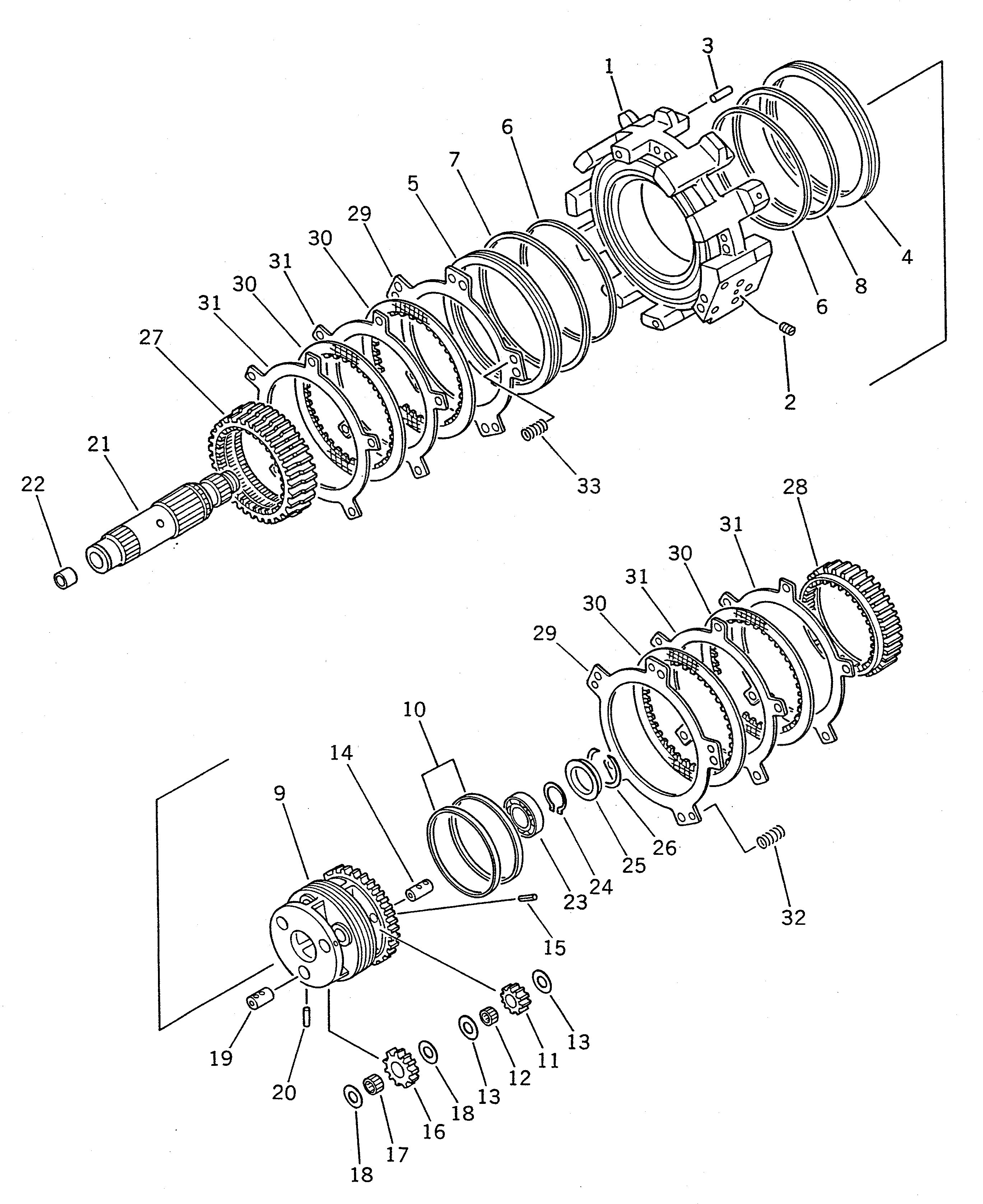 Подшипник 362-15-19320 Komatsu