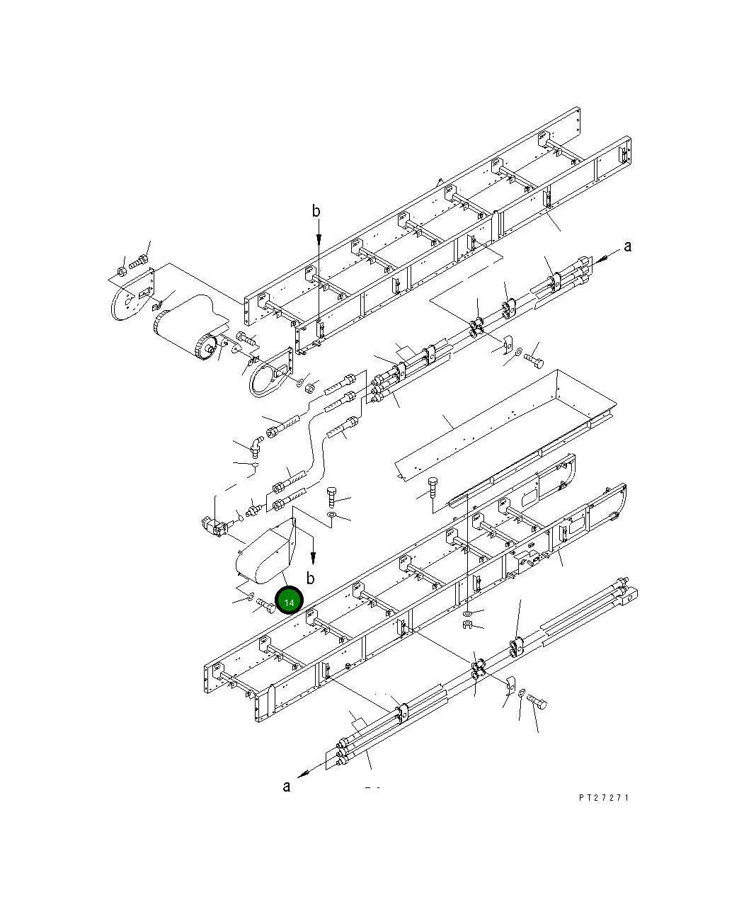 Крышка KWKKS-75-55131 Komatsu