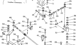 Рычаг 195-43-25220 Komatsu