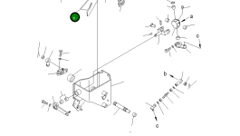 Рычаг 114-43-51321 Komatsu