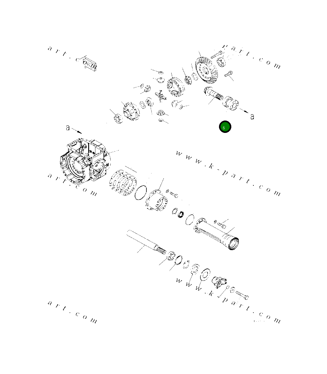 Подшипник 418-22-41800 Komatsu