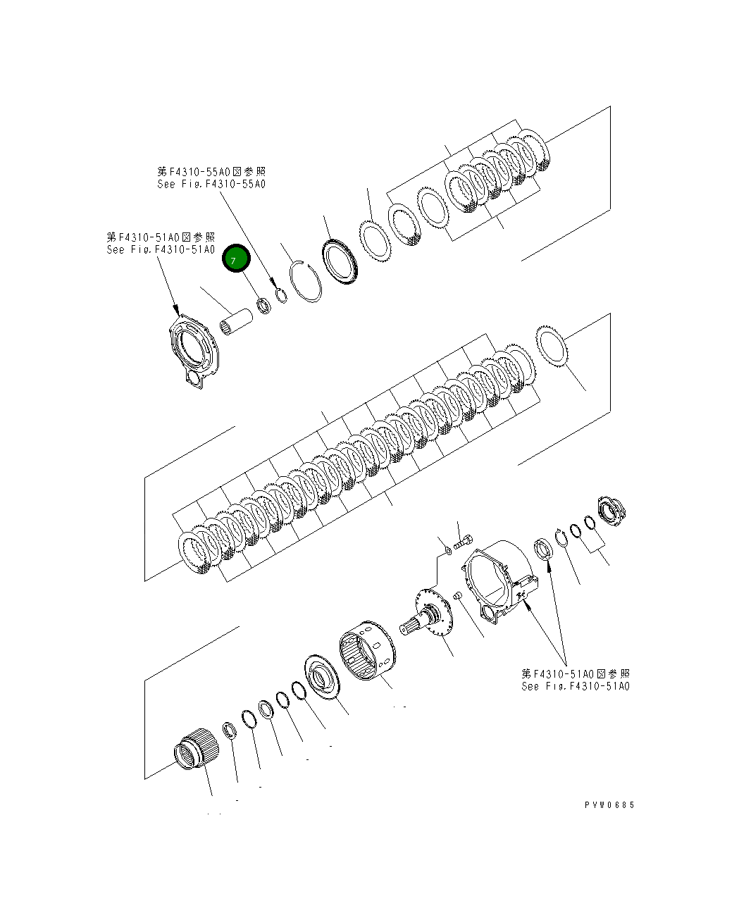 Подшипник 06041-00215 Komatsu
