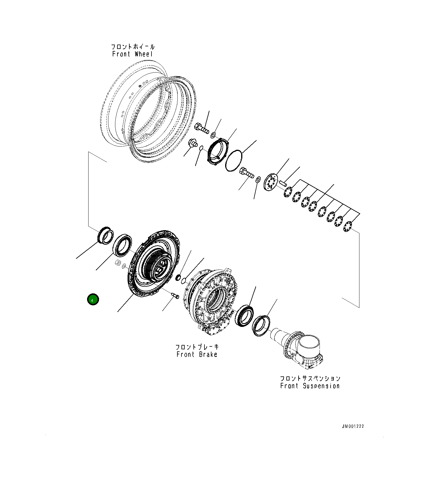 Подшипник 561-27-71960 Komatsu