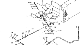 Рычаг 124-43-32361 Komatsu