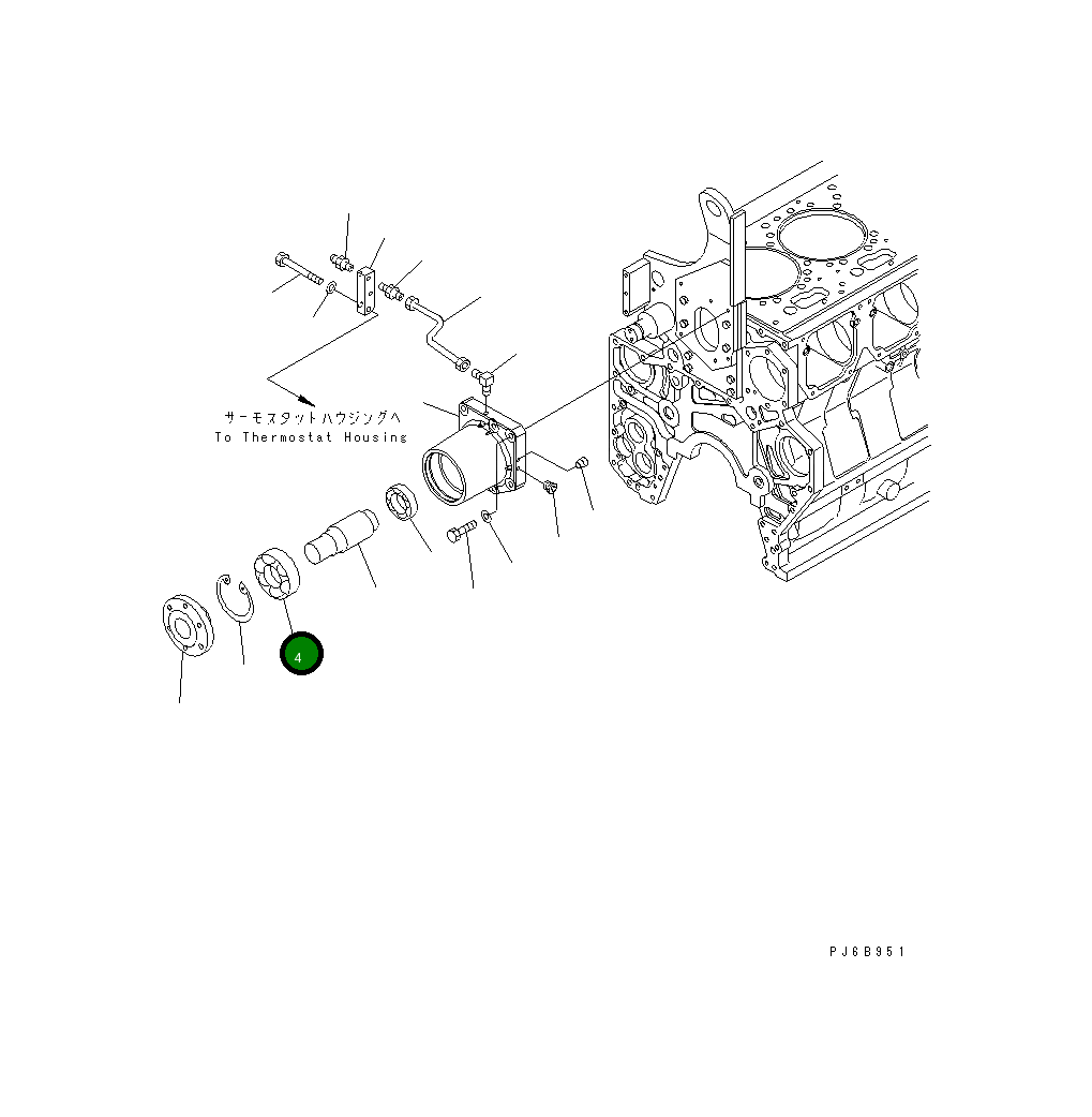 Подшипник 06337-06311 Komatsu