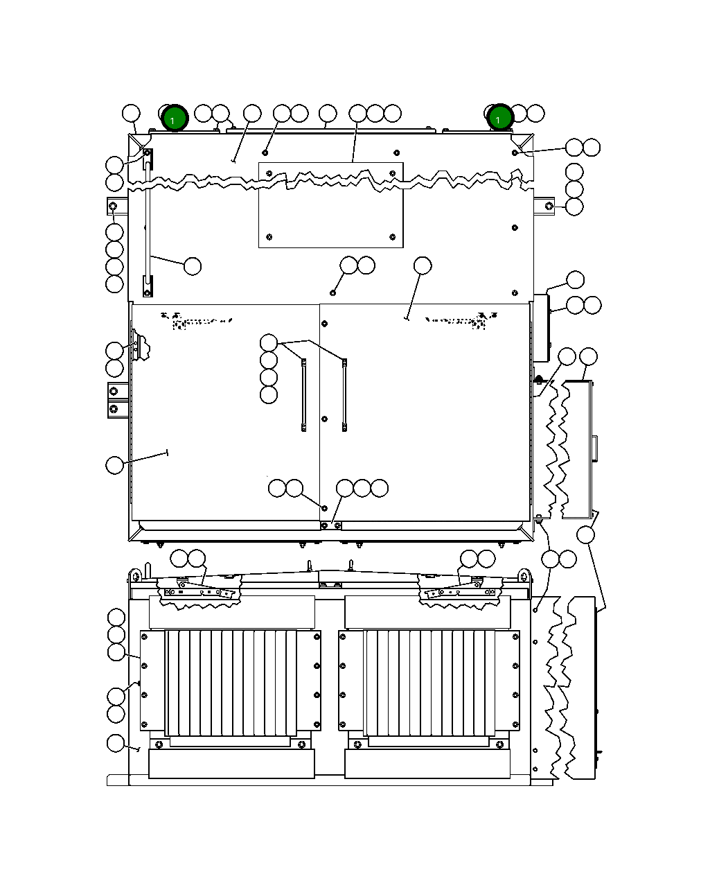 Крышка EC0200 Komatsu
