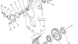 Крышка 421-15-13134 Komatsu