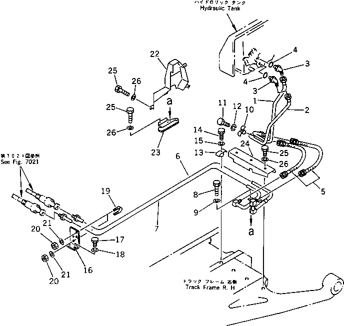 Крышка 12F-B74-3261 Komatsu