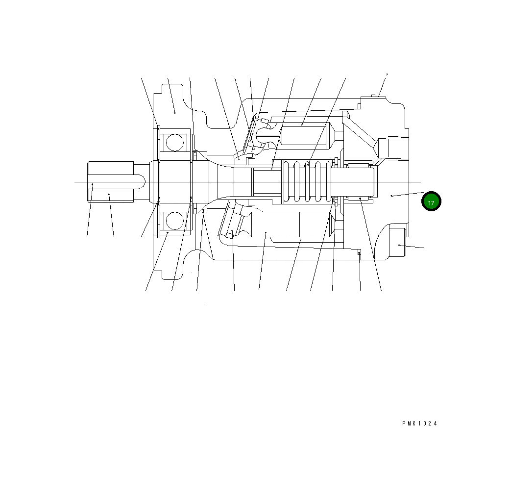 Крышка UC1100271849 Komatsu