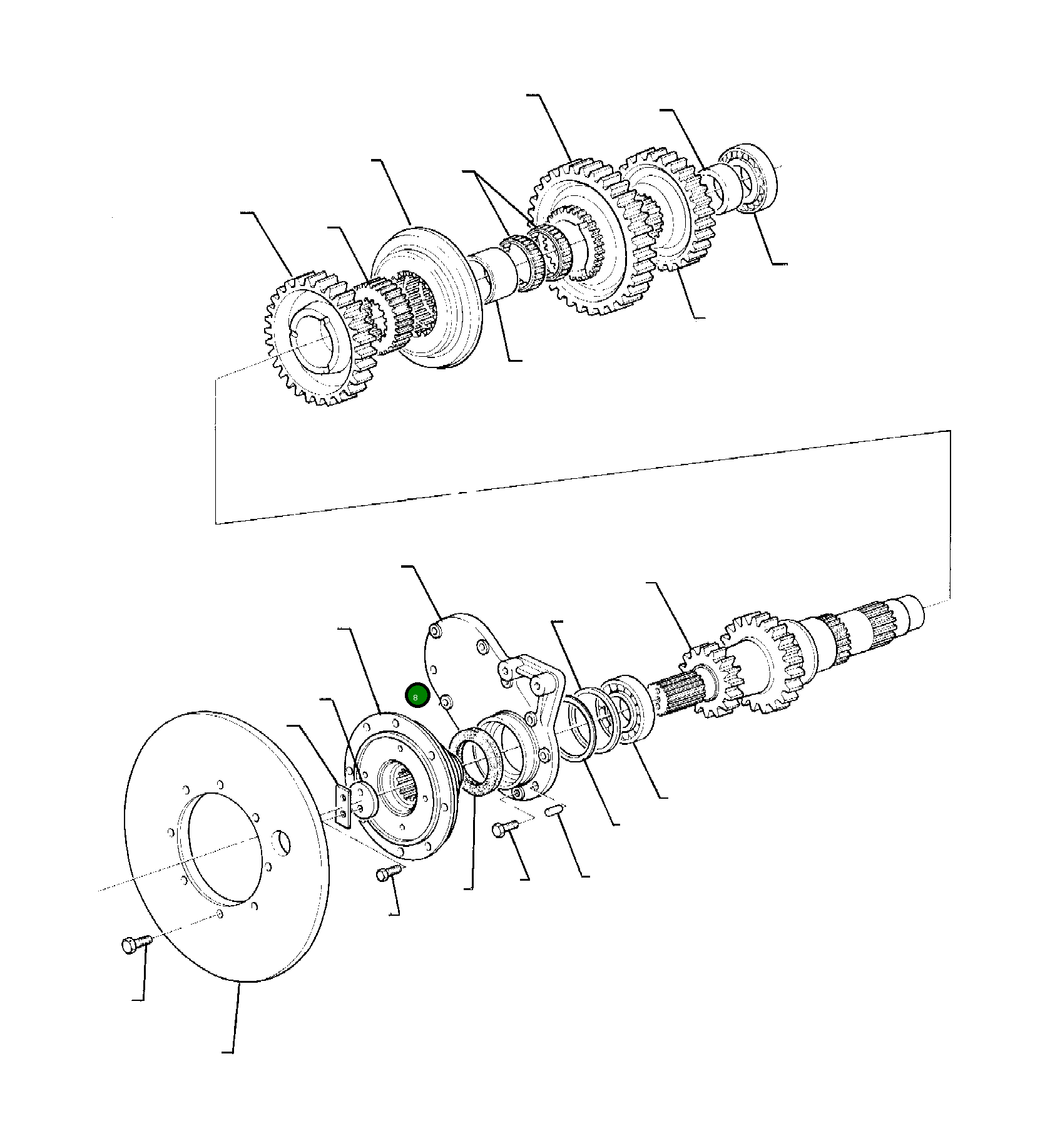 Крышка MI3183243 Komatsu